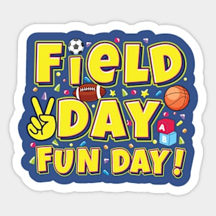 Field Day fun day Kids Teachers Field Day 2022 Sticker